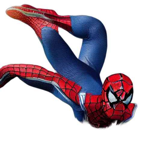 mask, shoes, comic book art, 3d render transparent PNG cut-out