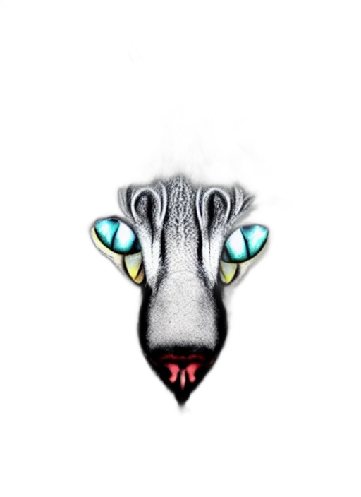 mask, creature, dragon, animal transparent PNG cut-out