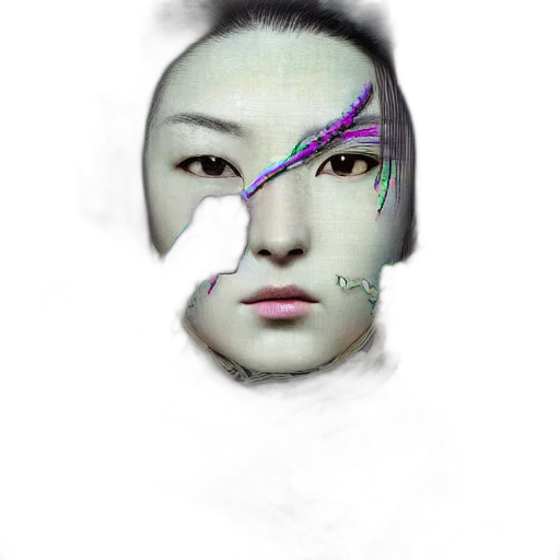 face, mask, robot, creature transparent PNG cut-out