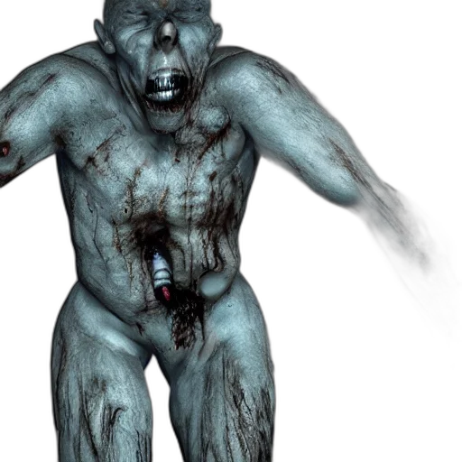 creature, concept art, 3d render, photorealistic transparent PNG cut-out