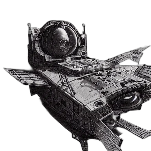 weapon, robot, jacket, creature transparent PNG cut-out