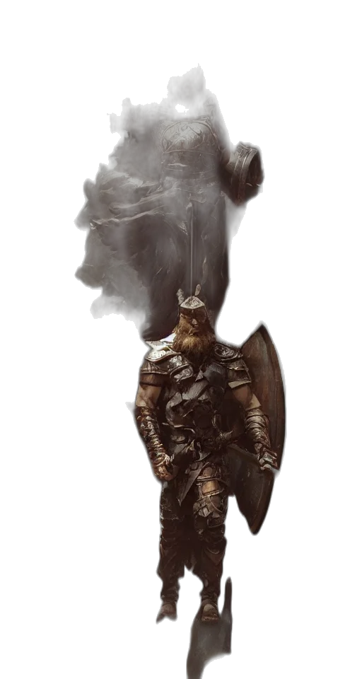 sword, dragon, crown, staff transparent PNG cut-out