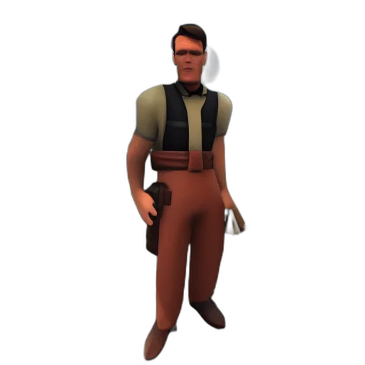 staff, jacket, robot, animal transparent PNG cut-out