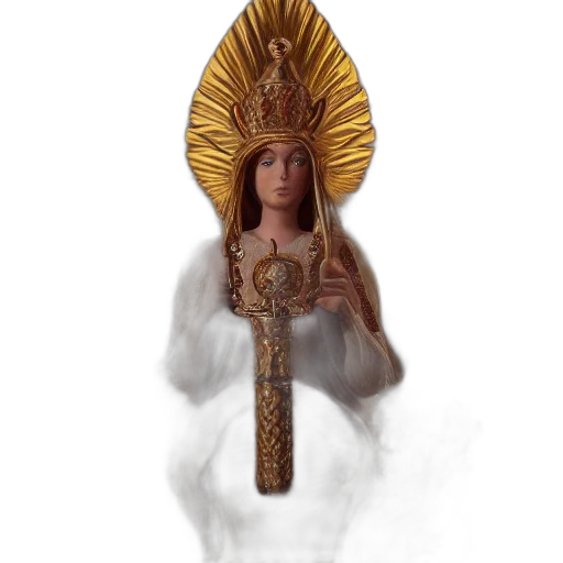 staff, crown, jewelry, sword transparent PNG cut-out