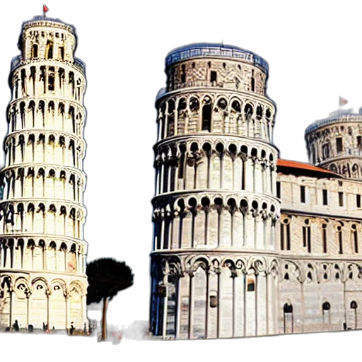 building, 3d render, photorealistic, concept art transparent PNG cut-out