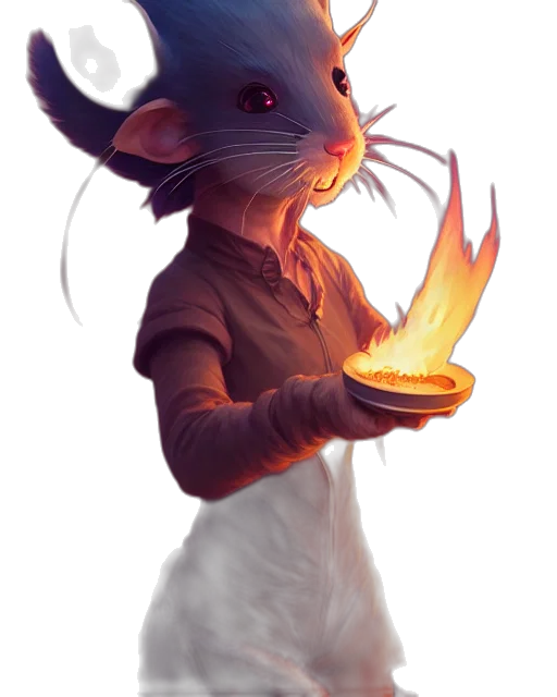 staff, animal, creature, mask transparent PNG cut-out