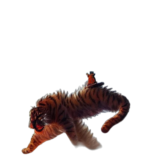 animal, creature, staff, dragon transparent PNG cut-out