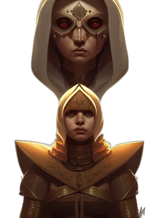 crown, mask, face, concept art transparent PNG cut-out