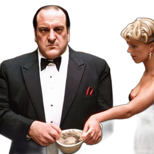fire, tony, soprano, does transparent PNG cut-out