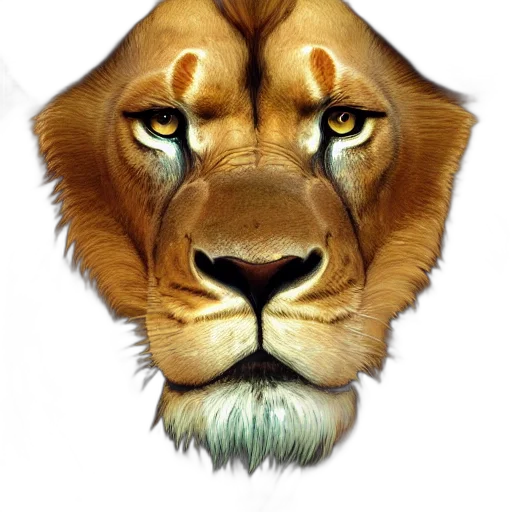 animal, crown, staff, face transparent PNG cut-out