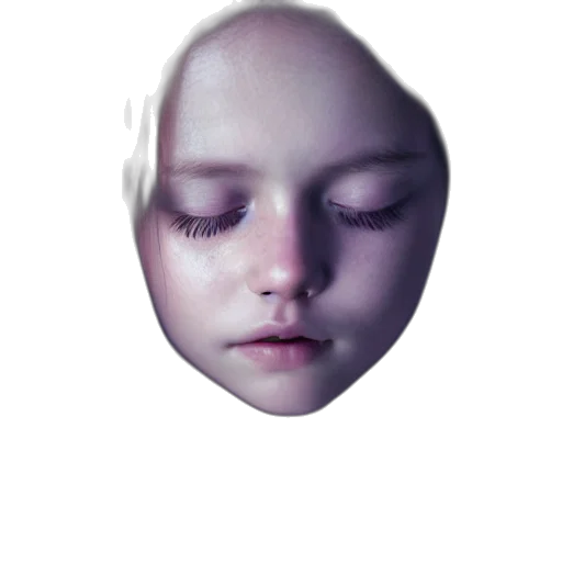face, mask, robot, creature transparent PNG cut-out