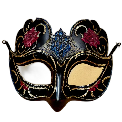 mask, crown, face, jewelry transparent PNG cut-out