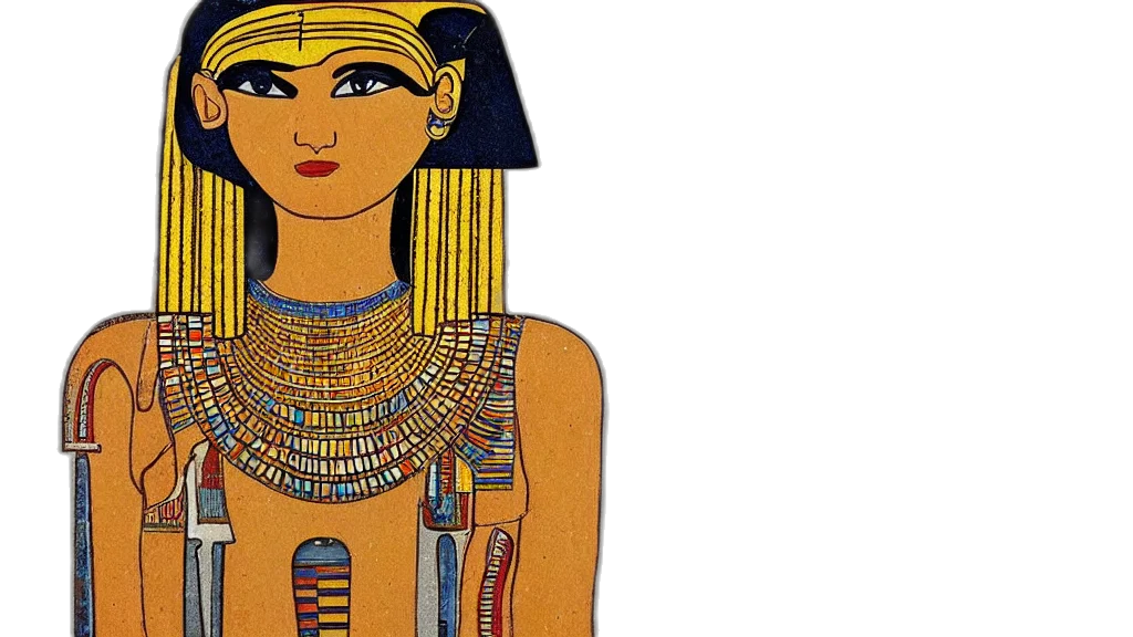 jewelry, lowbrow, artwork, egyptian transparent PNG cut-out