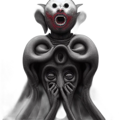 mask, creature, face, robot transparent PNG cut-out