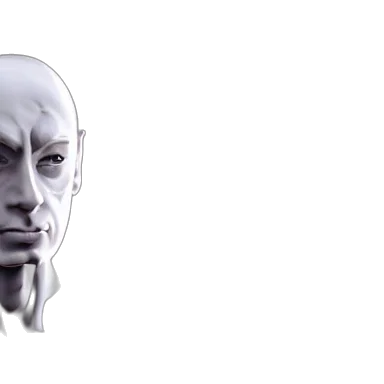 face, robot, mask, creature transparent PNG cut-out