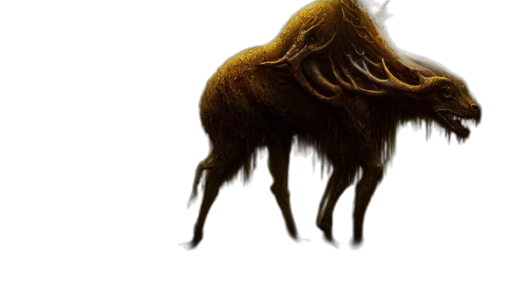animal, hair, creature, concept art transparent PNG cut-out