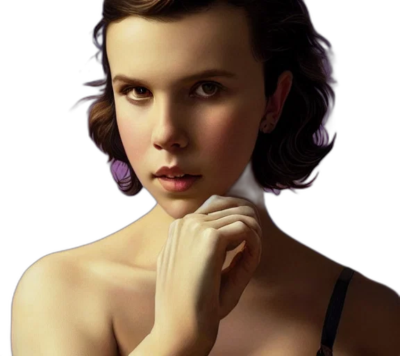 jewelry, face, hair, dress transparent PNG cut-out