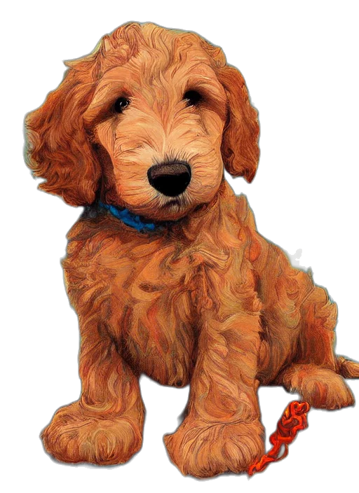 animal, staff, photorealistic, oil painting transparent PNG cut-out