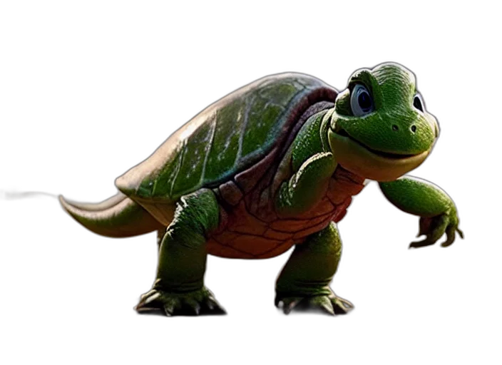 animal, creature, dragon, 3d render transparent PNG cut-out