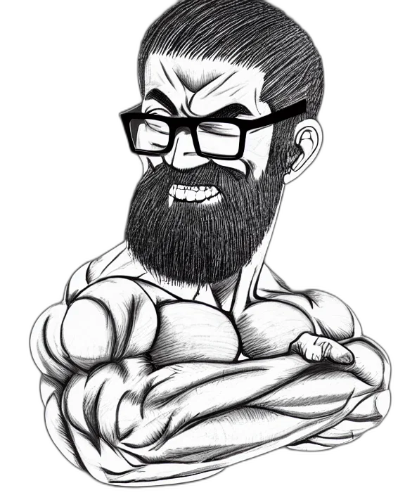 cartoon, comic book art, pencil sketch, concept art transparent PNG cut-out