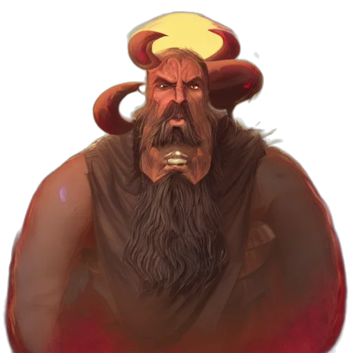 face, staff, creature, concept art transparent PNG cut-out
