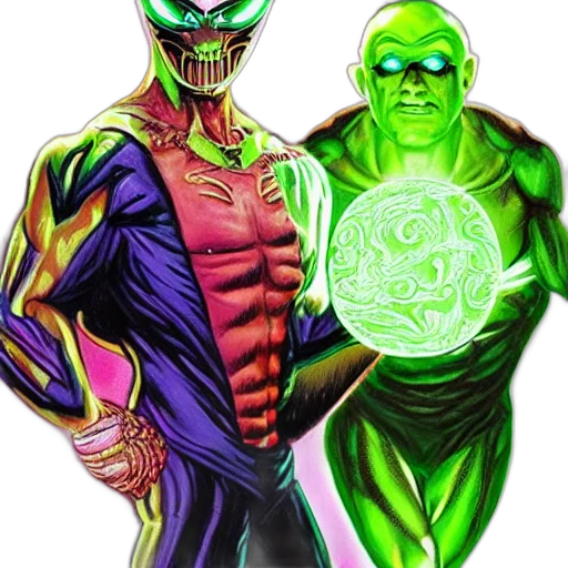 mask, comic book art, concept art, fantasy art transparent PNG cut-out