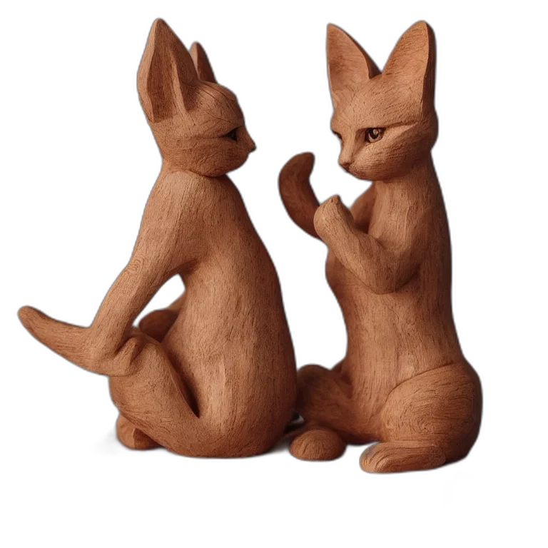 3d render, photorealistic, realistic, wooden transparent PNG cut-out