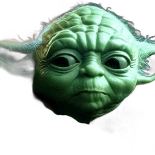 face, mask, staff, creature transparent PNG cut-out