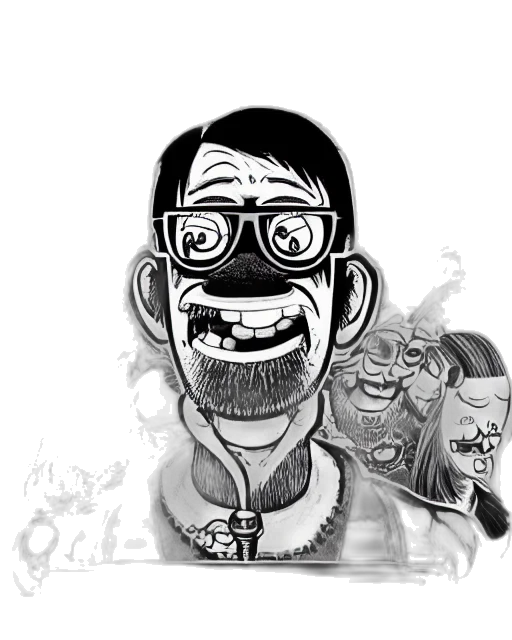 face, staff, mask, cartoon transparent PNG cut-out