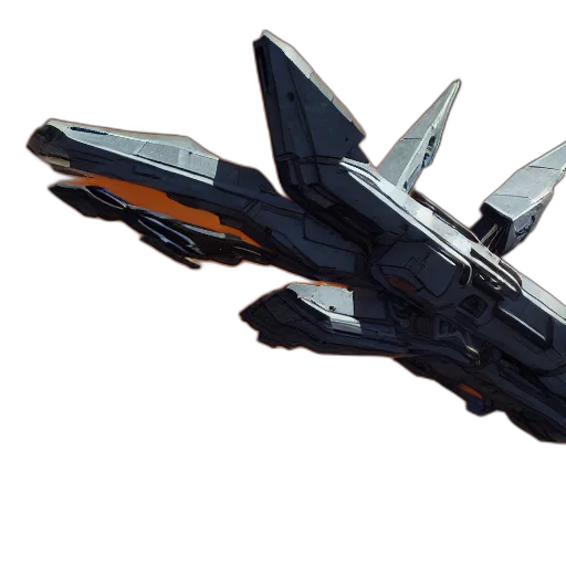 weapon, concept art, 3d render, outer space transparent PNG cut-out