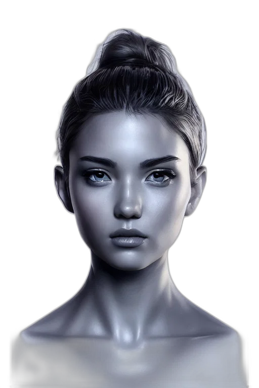 face, robot, mask, crown transparent PNG cut-out