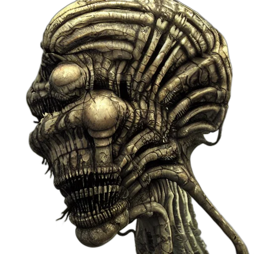 creature, face, mask, staff transparent PNG cut-out