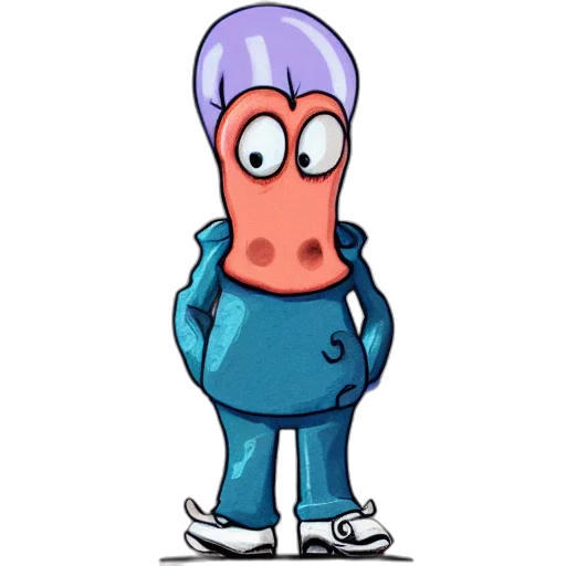 jacket, face, staff, creature transparent PNG cut-out
