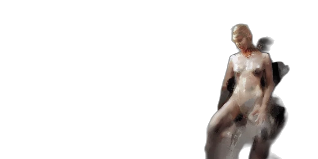 bottle, dress, jewelry, hair transparent PNG cut-out