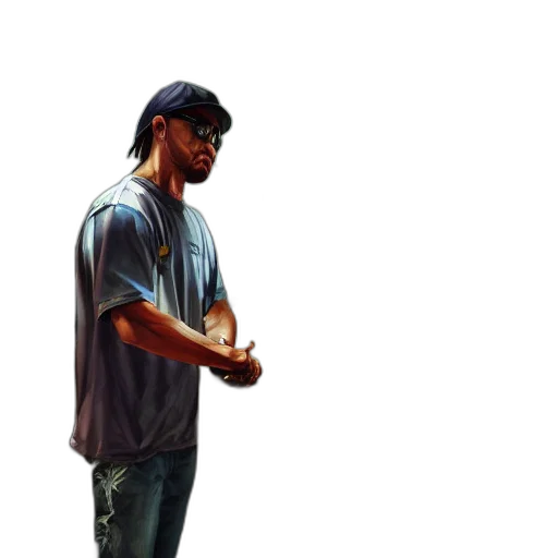 staff, face, jacket, hat transparent PNG cut-out
