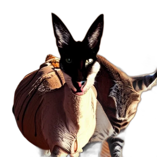 animal, creature, dragon, staff transparent PNG cut-out