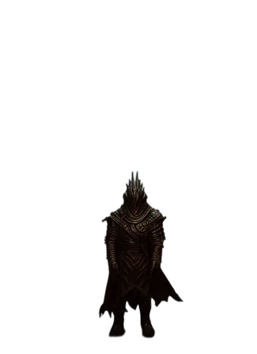 dragon, creature, mask, staff transparent PNG cut-out