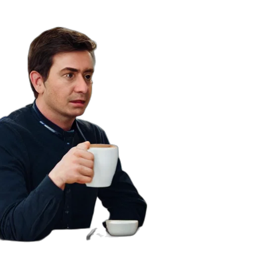 staff, food, jacket, face transparent PNG cut-out