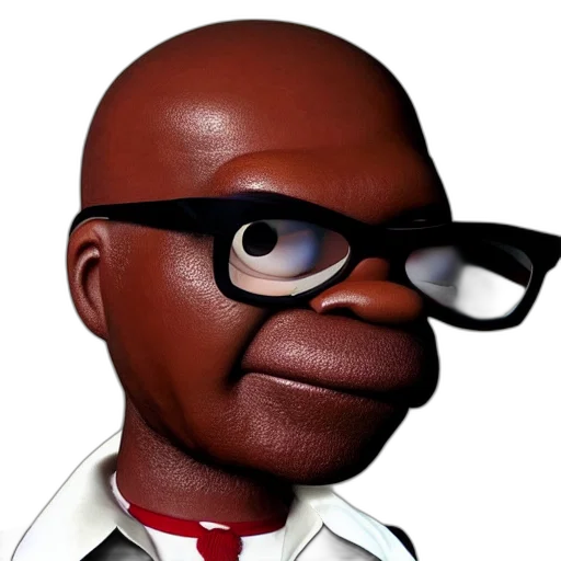 face, staff, animal, robot transparent PNG cut-out