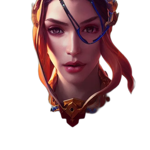 face, crown, mask, jewelry transparent PNG cut-out