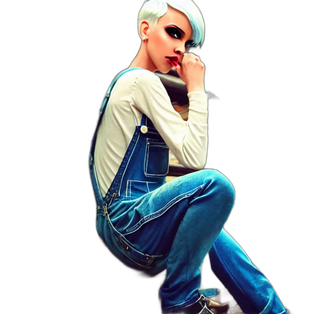 jacket, concept art, photorealistic, cyberpunk transparent PNG cut-out
