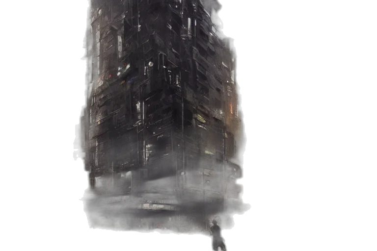 robot, building, dress, weapon transparent PNG cut-out