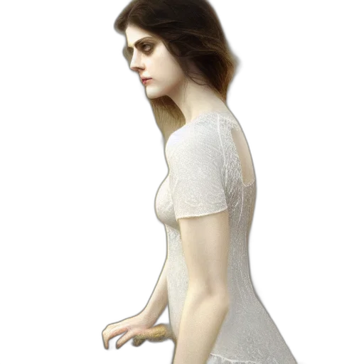 dress, jewelry, photorealistic, concept art transparent PNG cut-out