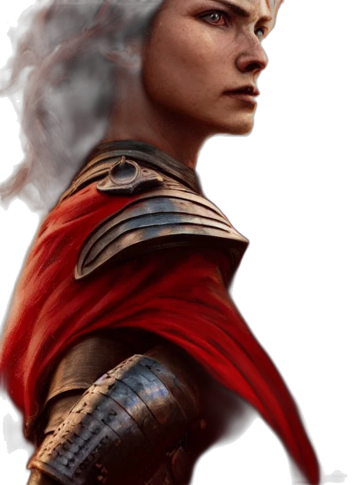 face, sword, dragon, staff transparent PNG cut-out