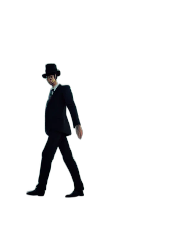 hat, staff, robot, concept art transparent PNG cut-out