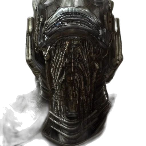 mask, face, creature, robot transparent PNG cut-out