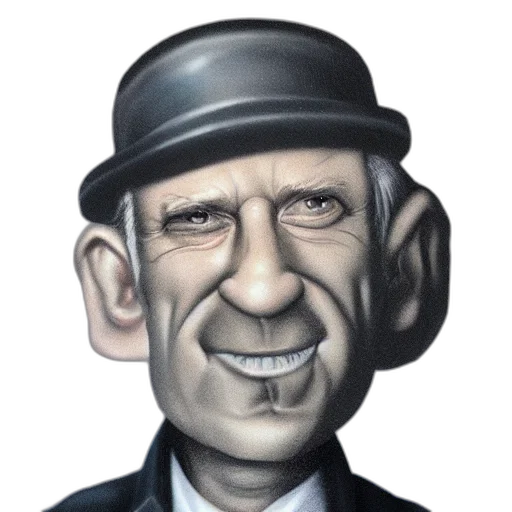 face, hat, cartoon, photorealistic transparent PNG cut-out