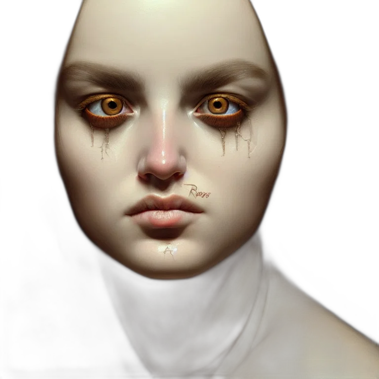 face, mask, robot, creature transparent PNG cut-out