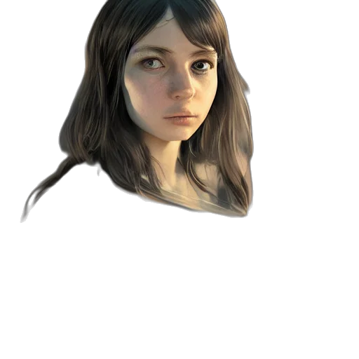 face, mask, staff, creature transparent PNG cut-out