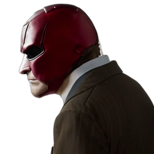 mask, robot, face, jacket transparent PNG cut-out